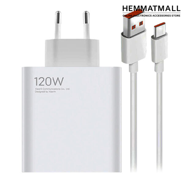 شارژر ۱۲۰ وات شیائومی اورجینال