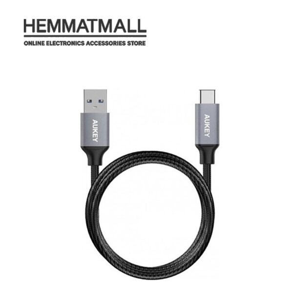 کابل شارژ سریع تایپ سی Aukey مدل 5CD-CB
