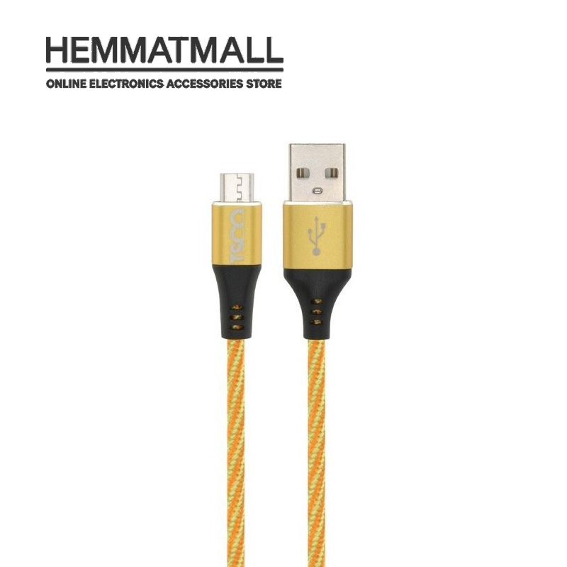 کابل شارژ و انتقال داده Micro USB تسکو مدل T93