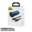 شارژر فندکی USB Dual Baseus