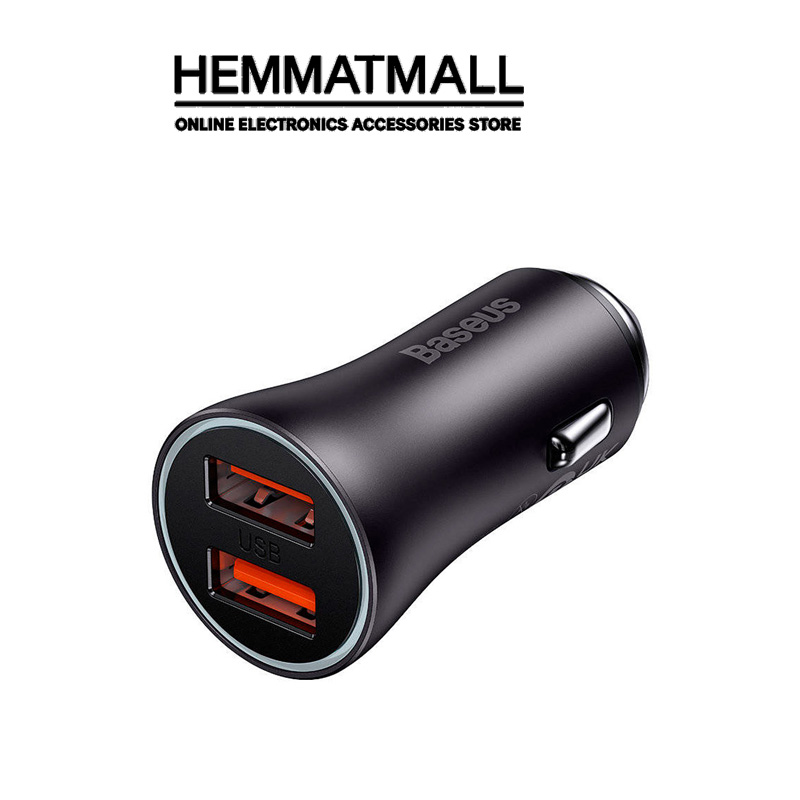 شارژر فندکی USB Dual Baseus